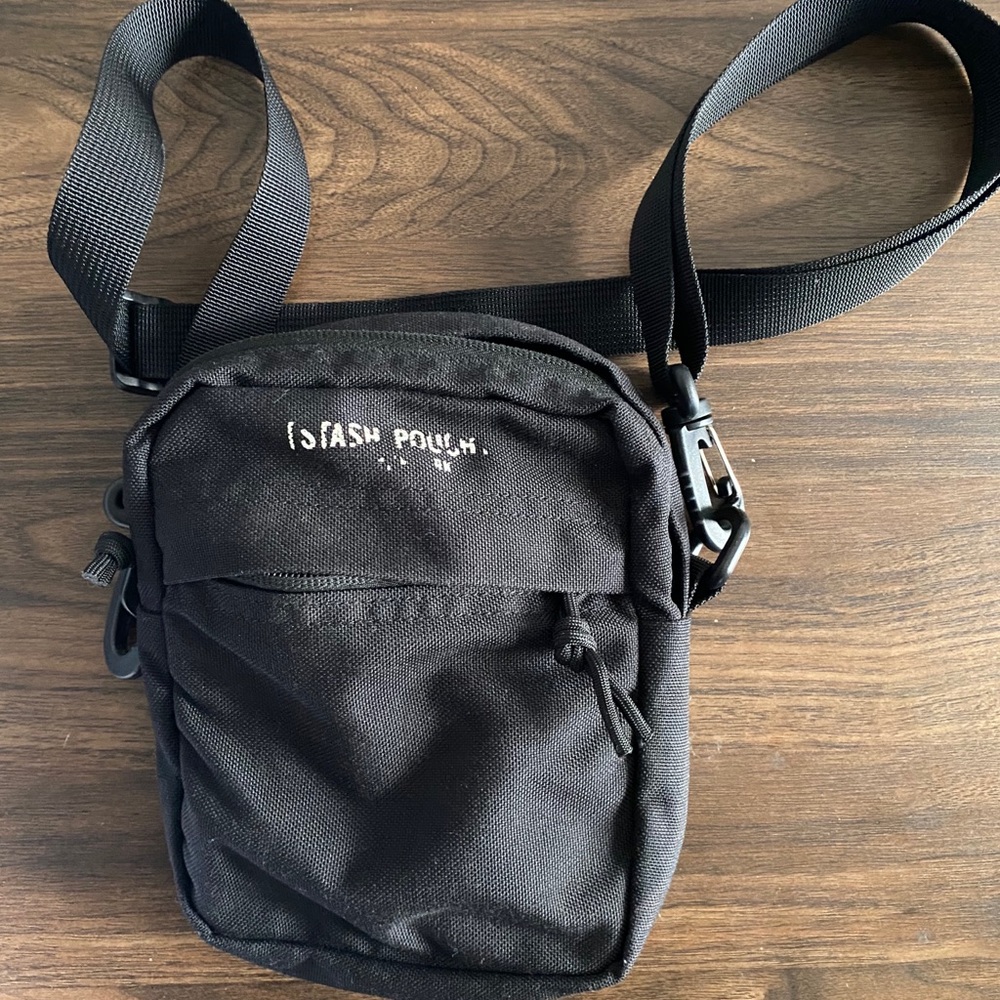 Crossbody bag- stash pouch